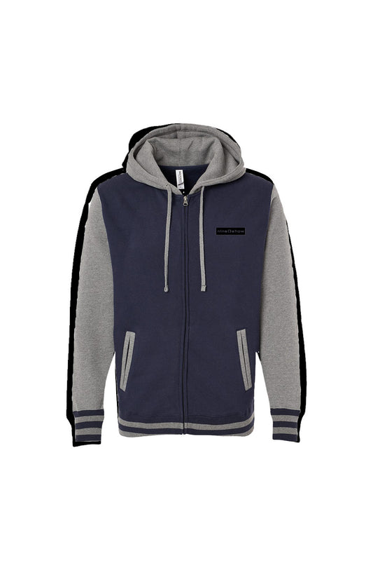 UNISEX HEAVYWEIGHT VARSITY ZIP HOOD