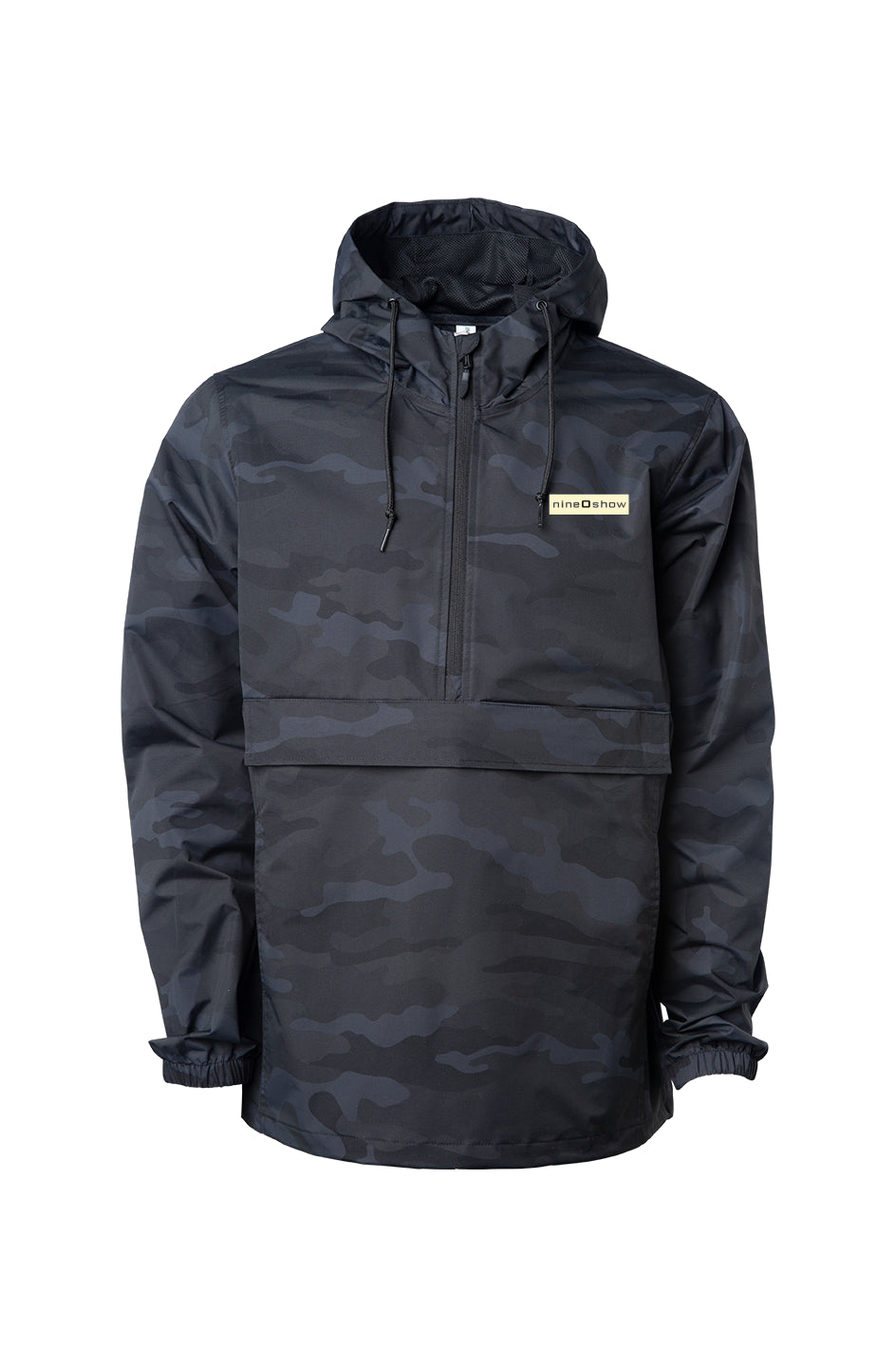 Black Camo Anorak Jacket