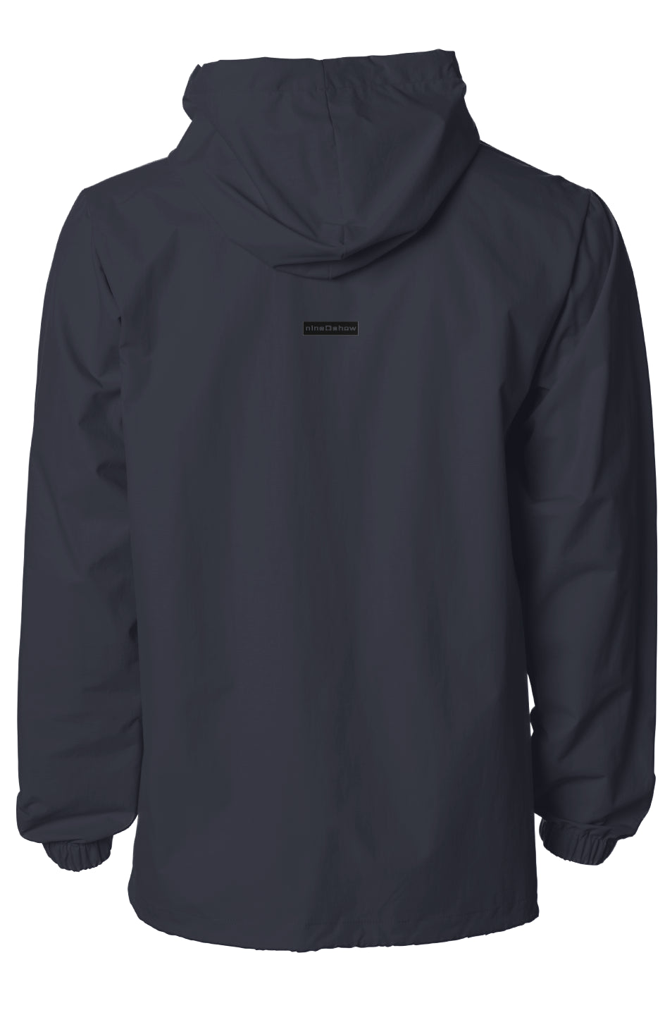 Water-Resistant Hooded Windbreaker