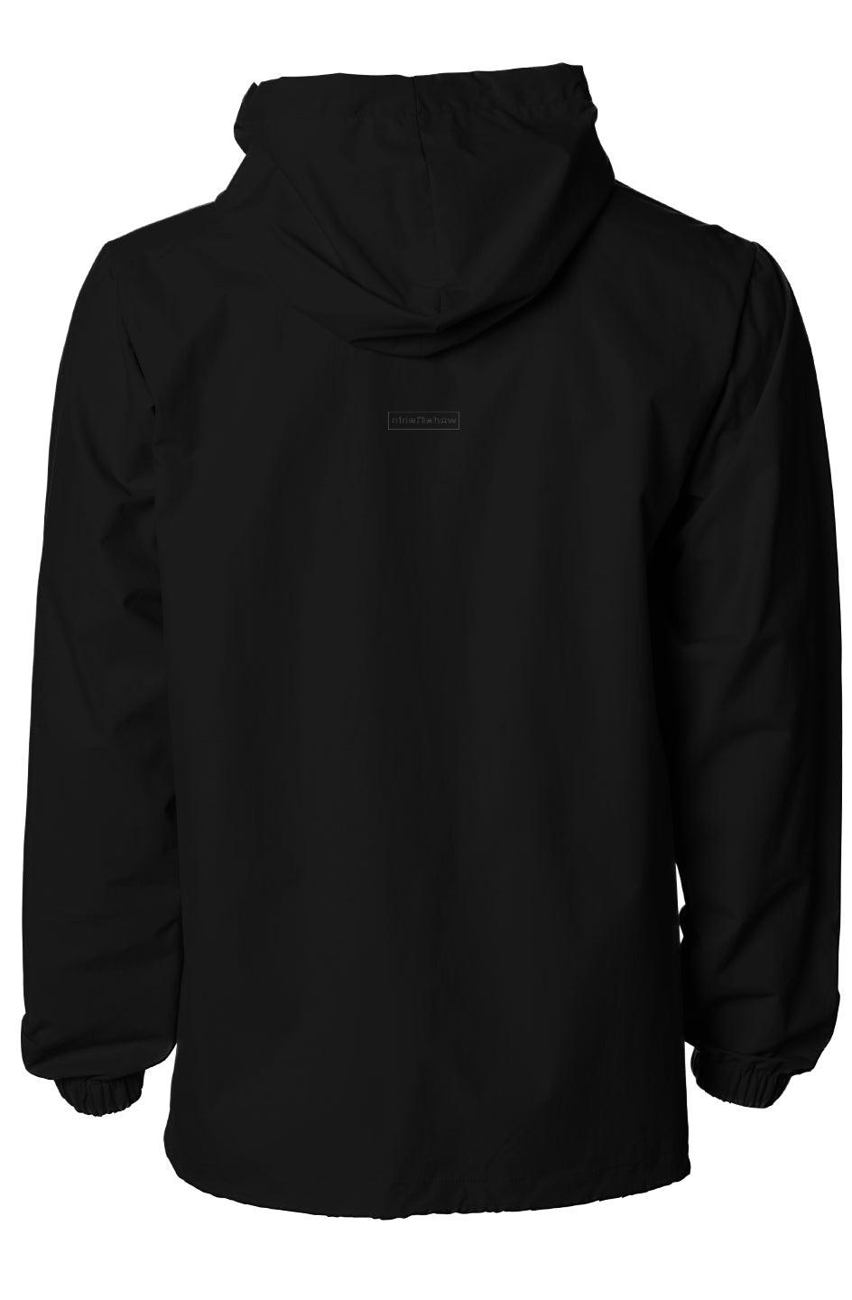 Water-Resistant Hooded Windbreaker